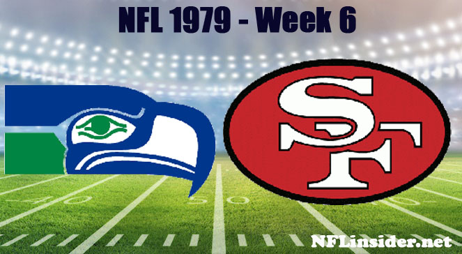 Seattle Seahawks vs San Francisco 49ers 1979 Week 6 NFL Full Game Replay